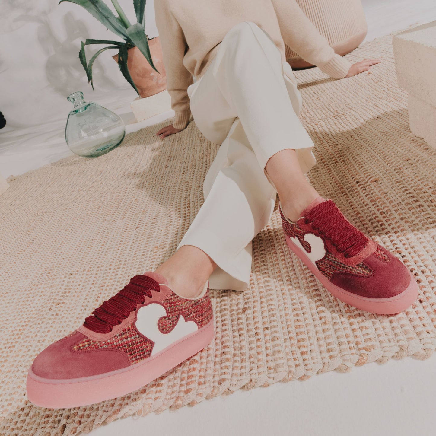 Acanto Crepe Bouclè Porpora