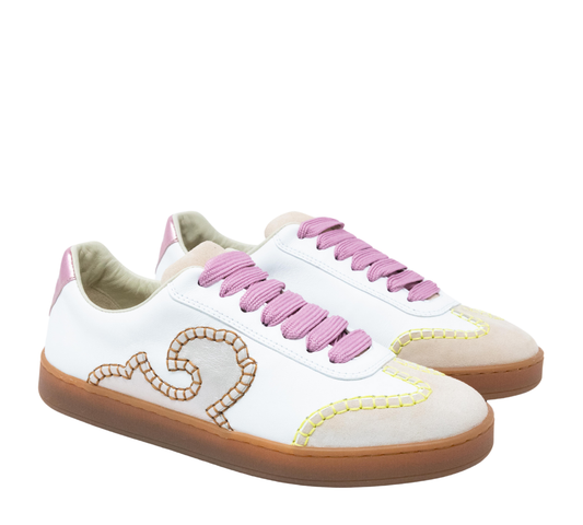 Acanto Deco White Pink