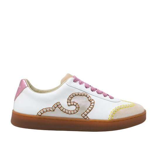 Acanto Deco White Pink