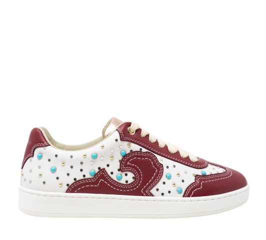 Acanto Tex Ivory Red Cherry