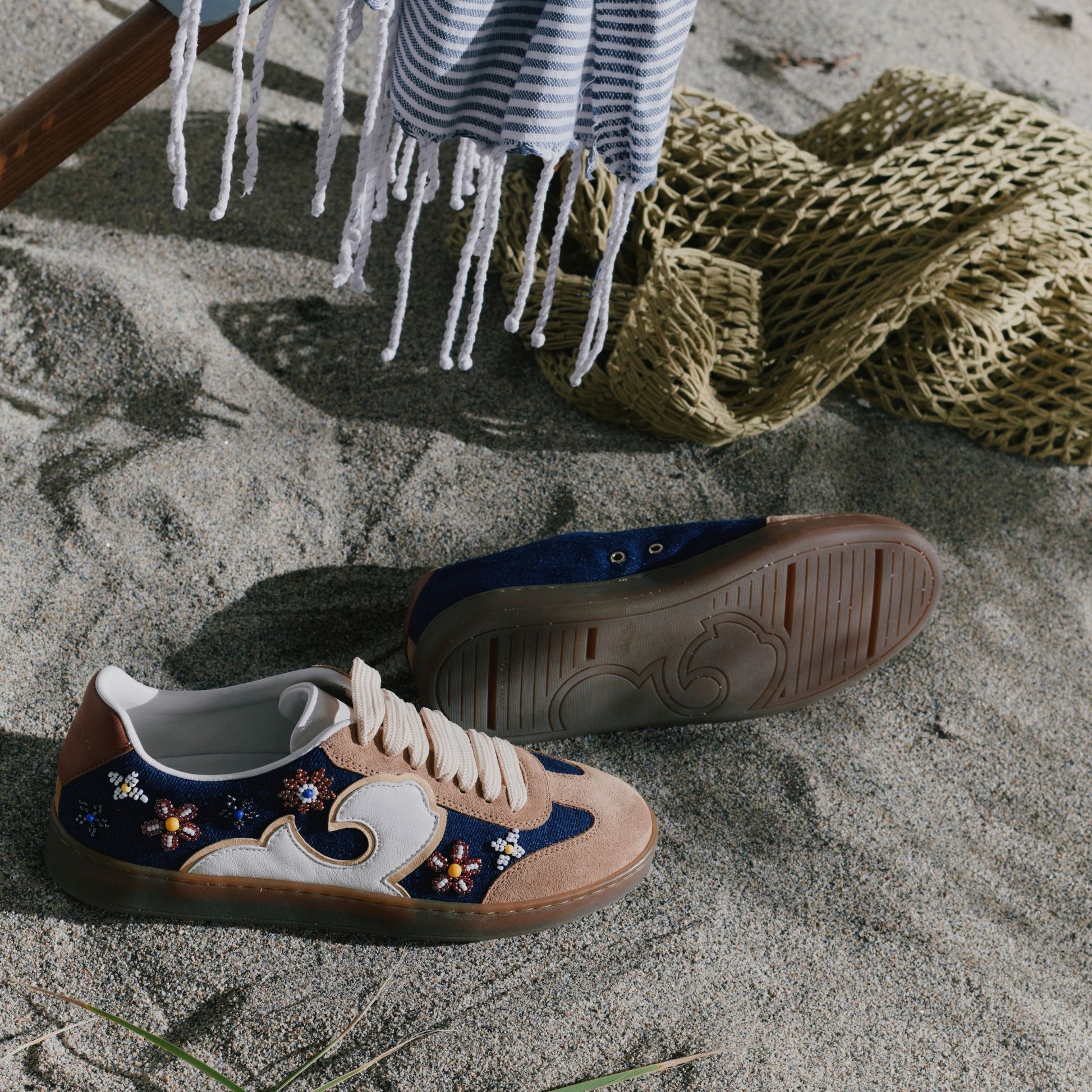 Acanto Bijou Cognac Denim